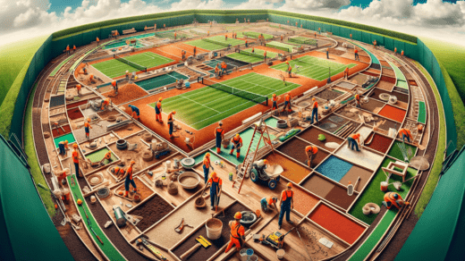 tennis court material, tennis court builders, tennis court construction, tennis court manufacturer, tennis court construction cost