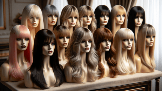Human Hair Wigs With Bangs, Wigs With Bangs