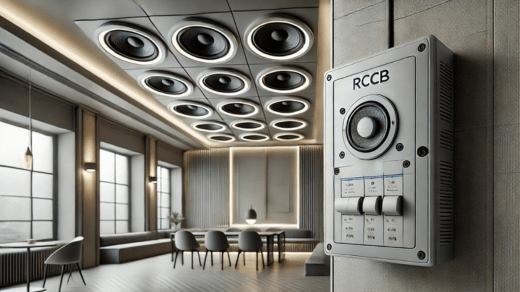 false ceiling speakers, RCCB