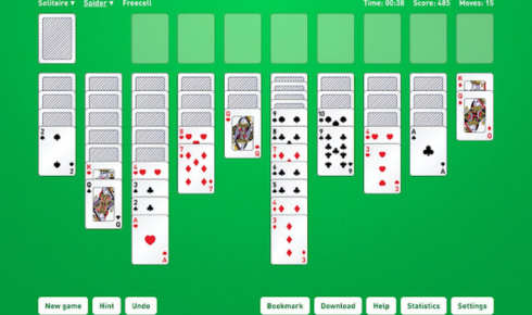 Spider Solitaire online