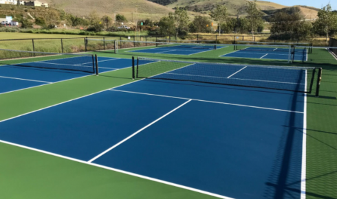 pickleball court flooring