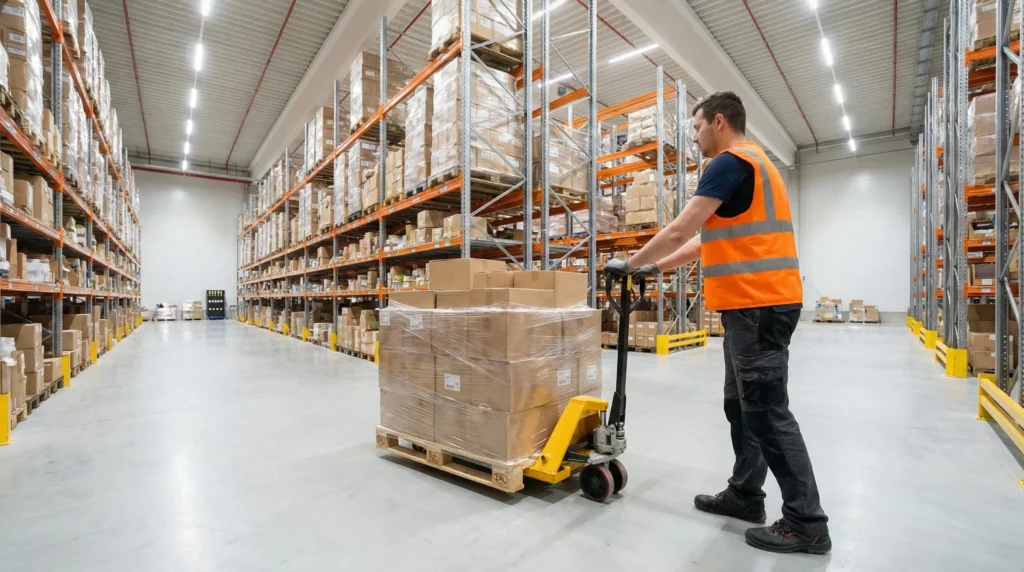 Receiving Warehouse & Storage