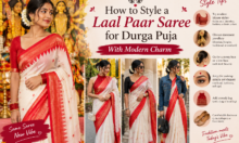 Durga Puja saree